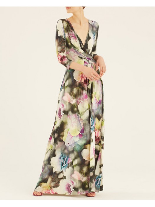 Платье-макси Tova V-образный вырез